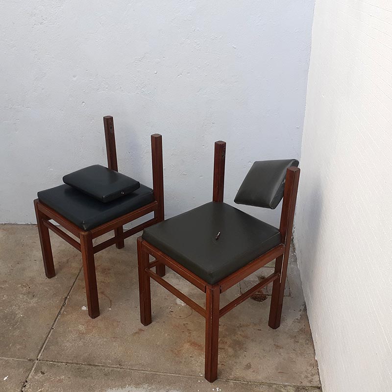 Restauro de Cadeira com Encosto Rotativo | Restauro de Móveis | Porto, Portugal